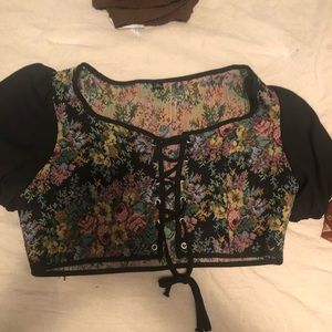 Cute corset top